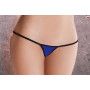 Жіночі мікростринги з мікрофібри Passion MT019 One size, blue