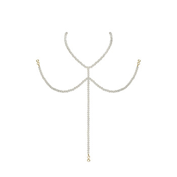 Намисто під перлини на декольте Obsessive A757 necklace pearl