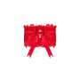 Ажурная подвязка Obsessive Amor Cherris garter, red