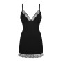 Сорочка и трусики Obsessive Bella Rou chemise & thong XL/2XL