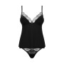Топ и трусики Obsessive Bella Rou top & panties XS/S, топ, трусики