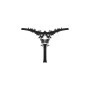 Прозорі стрінги із мереживом Obsessive Celia Noir thong XL