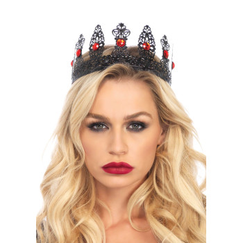 Филигранная корона с камнями Leg Avenue Filigree royal crown, металл