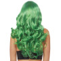 Хвиляста перука Leg Avenue Misfit Long Wavy Wig Green, довга, реалістичний вигляд, 61 см