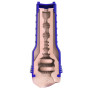Мастурбатор-вагіна Fleshlight Boost Bang Light Medium Flesh, плаваючі кільця Turbo Tech