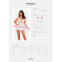 Пеньюар і трусики Obsessive Heavenlly babydoll & thong M/L