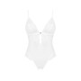 Еротичне напівпрозоре боді Obsessive Heavenlly crotchless teddy M/L, з доступом