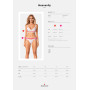 Эротический комплект Obsessive Heavenlly 2-pcs set XL/2XL, бюстгальтер и танга