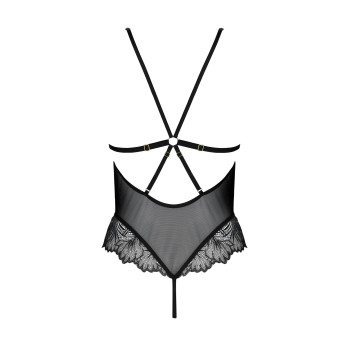Боді Passion DELIENA BODY XXL/XXXL, black