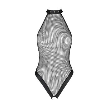 Боди-халтер с открытым доступом Passion MOONLIGHT BODY XXL/XXXL black