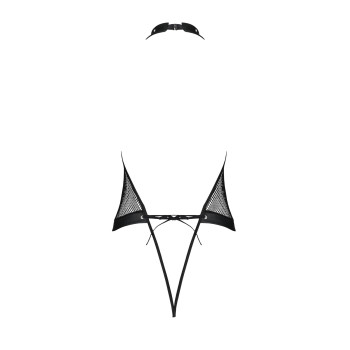 Боди-халтер с открытым доступом Passion MOONLIGHT BODY XXL/XXXL black