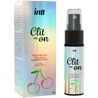 Возбуждающий спрей для клитора Intt Clit Me On Red Fruits Warming Effect 12мл согревающий эффект