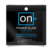 Пробник стимулювального гелю Sensuva - ON Power Glide For Him (6 мл) для суперерекції