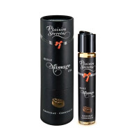 Массажное масло Plaisirs Secrets Chocolate (59 мл) с афродизиаками, съедобное, подарочная упаковка