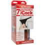 Трусики со страпоном Doc Johnson Vac-U-Lock 7 Inch ULTRASKYN Ultra Harness, диаметр 4,3см