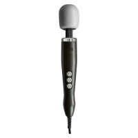 Вібромасажер DOXY Original Black, дуже потужний, живлення 220В, пульсівні вібрації
