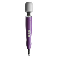 Вібромасажер DOXY Original Purple, дуже потужний, живлення 220В, пульсівні вібрації
