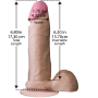 Фаллоимитатор Doc Johnson The Realistic Cock 6 inch White — ULTRASKYN, Vack-U-Lock, диаметр 4,3 см