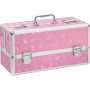 Большой кейс для хранения секс-игрушек BMS Factory Large Lokable Vibrator Case Pink, кодовый замок