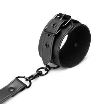 Крестовина с наручниками и поножами Bedroom Fantasies: Hogtie with Hand and Ankle Cuffs