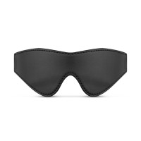 Маска Bedroom Fantasies: Faux Leather Blindfold, черная