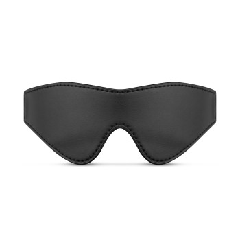 Маска Bedroom Fantasies: Faux Leather Blindfold, черная