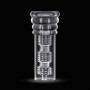 Мастурбатор Blush Rize – Luz Glow in the Dark Masturbator – Clear, всмоктування, світиться в темряві