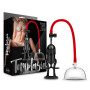 Вакуумная помпа для вульвы Blush Temptasia – Intense Pussy Pump System, механическая, рычаг