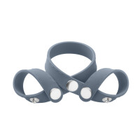 Эрекционное кольцо с разделителем мошонки Boners 8-Style Ball Splitter