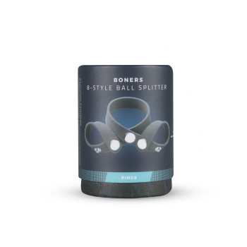 Ерекційне кільце з роздільником мошонки Boners 8-Style Ball Splitter