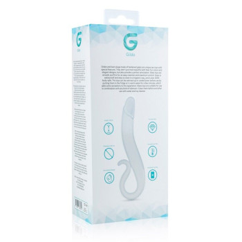 Скляний дилдо Gildo Glass Dildo No. 21, реалістична головка