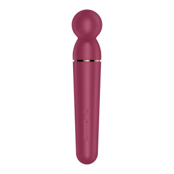 Вибромассажер Satisfyer Planet Wand-er Berry/Rosegold, очень мощный, беспроводной