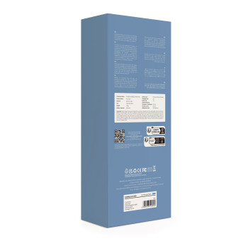 Смарт-вибратор с пульсацией Svakom Ava Neo Cornflower Blue, 15 режимов работы, водонепроницаемый