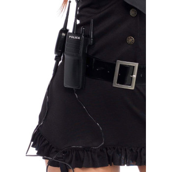 Эротический костюм полицейской Leg Avenue Dirty Cop XS, 6 предметов