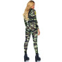 Эротический костюм десантницы Leg Avenue Pretty Paratrooper S, комбинезон, портупея