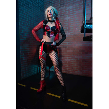 Эротический костюм Leg Avenue Crime Spree Sweetie Costume M, топ, шорты