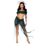 Еротичний костюм Медузи Горгони Leg Avenue Medusa Costume XS, топ, спідниця, нарукавники, прикраси