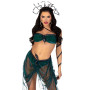 Эротический костюм Медузы Горгоны Leg Avenue Medusa Costume L, топ, юбка, нарукавники, украшения