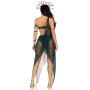 Эротический костюм Медузы Горгоны Leg Avenue Medusa Costume L, топ, юбка, нарукавники, украшения