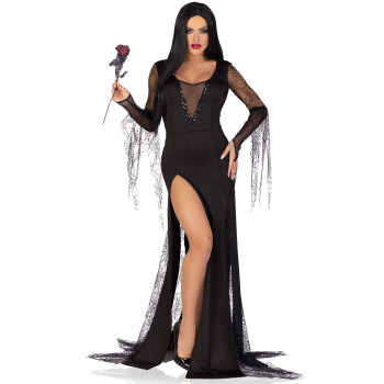Костюм Мортиши Аддамс Leg Avenue Sexy Spooky Morticia M