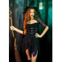 Костюм відьми Leg Avenue Mystical Witch XL, сукня, капелюх