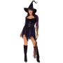 Костюм відьми Leg Avenue Mystical Witch XL, сукня, капелюх