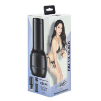 Мастурбатор Kiiroo Feel Rae Lil Black PBC, совместимый с PowerBlow и Keon
