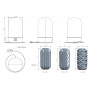 Мастурбатор Otouch DECOR 2, TPE, підігрів до 55 °C, УФ-дезінфекція