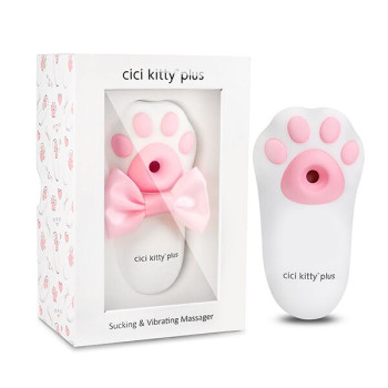 Вакуумный клиторальный стимулятор с вибрацией Otouch Cici Kitty Plus