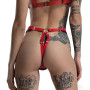 Трусики з натуральної шкіри Feral Feelings - String Bikini Red