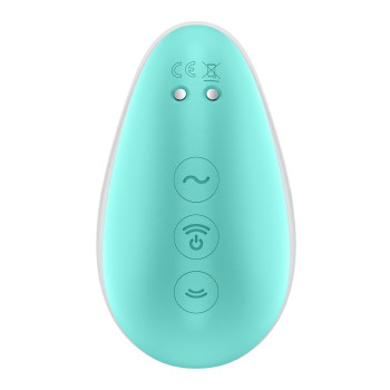 Вакуумный стимулятор с вибрацией Satisfyer Pixie Dust Mint/Pink