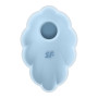 Вакуумный стимулятор с вибрацией Satisfyer Cloud Dancer Blue