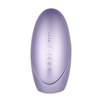 Вакуумный клиторальний смарт-стимулятор Svakom Pulse Galaxie Metal Lilac, проектор звездного неба