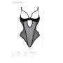 Эротическое боди Passion MARINA BODY, L/XL, black, с открытыми чашками